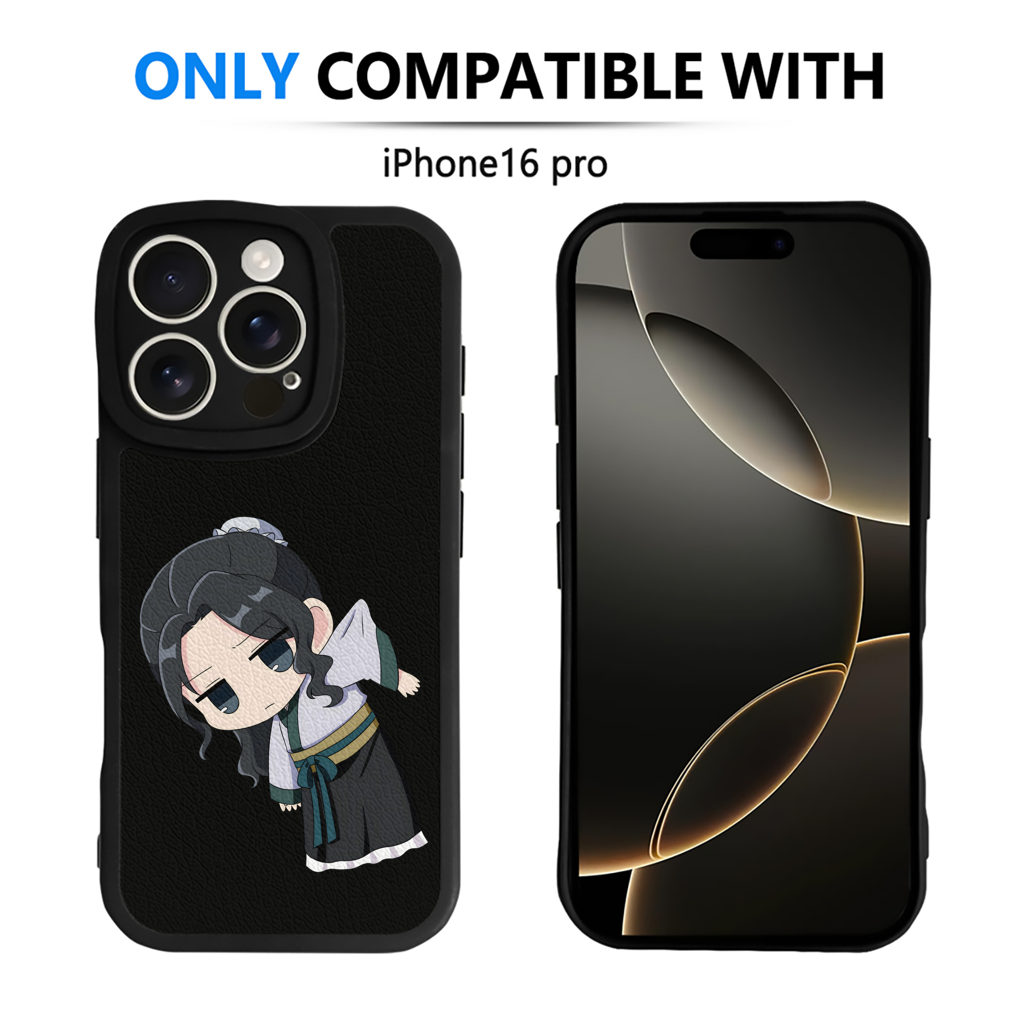 薬屋のひとりごと The Apothecary Diaries 【iPhone 16シリーズ対応】シリコンスマホケース（レザー調） 材質：シリコン